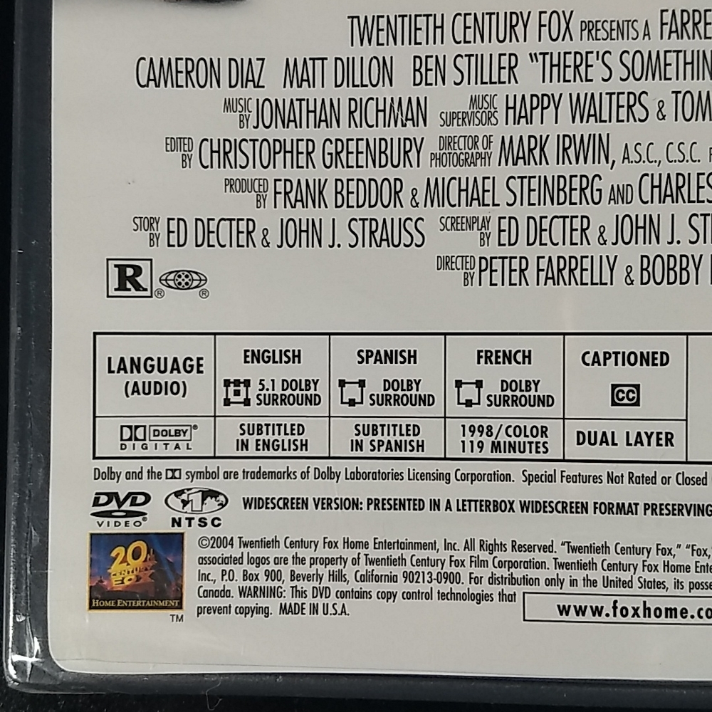 Factory sealed: There's Something about Mary Widescreen DVD w/ Special Features - Picture 7 of 9